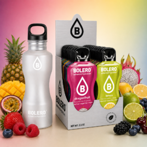 Bolero®-Proefpakket-48-x-3gr met tritan drinkfles