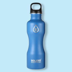 Bolero drinking bottle stainless steel matte blue stainless steel 750ml