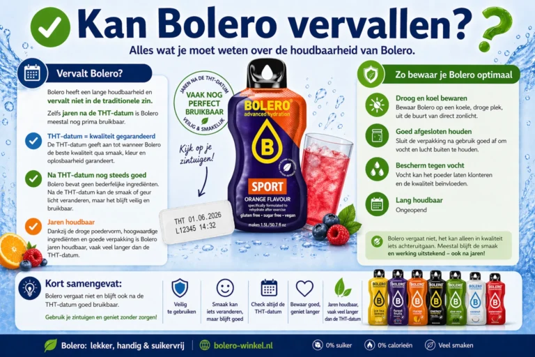 Can Bolero expire? Bolero has a very long shelf life
