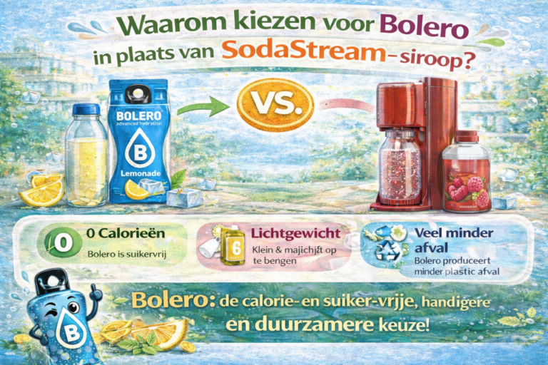 Why choose Bolero instead of SodaStream syrup?