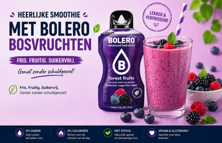 heerlijke smoothie met bolero bosvruchten